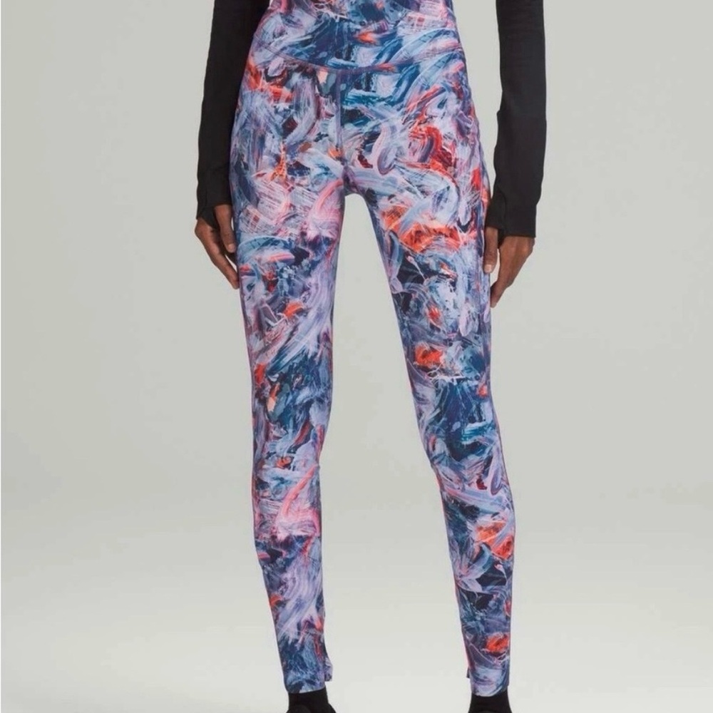 Lululemon running tights multicolored
